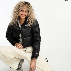 The North Face 1996 Nuptse Vintage Cropped Puffer